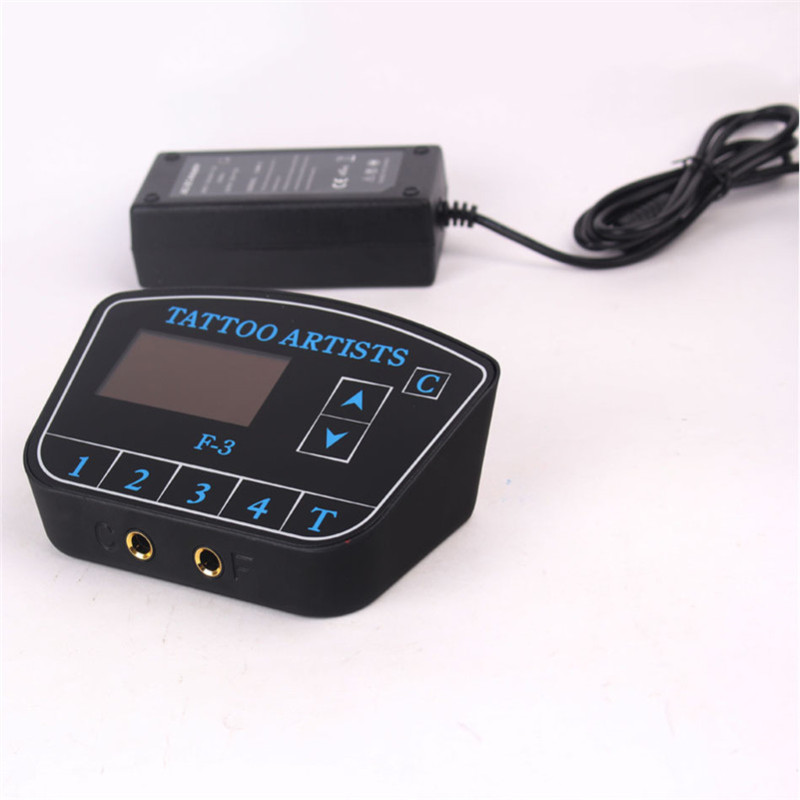 Permanent Makeup Tattoo Supply  Digital LCD Display Dual Machines Tattoo Power Supply