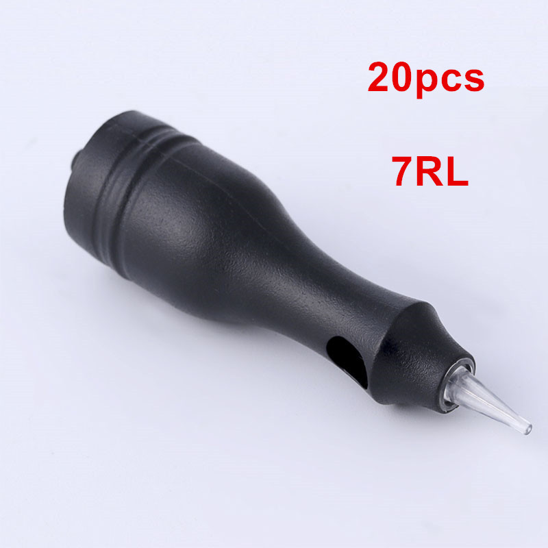 Tattoo needles 20PCS Disposable Tattoo & Permanent Makeup Needles Sterilized 7RL Rotary Tattoo Machi
