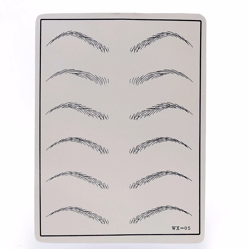 Tattoo Practice Skin Supply fake eyebrow tattoo pract