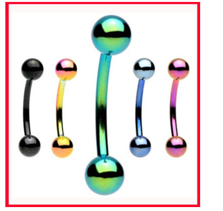 Lot of 5 Eyebrow nail Bending bar mahjong plug and colorful eyebrow nail