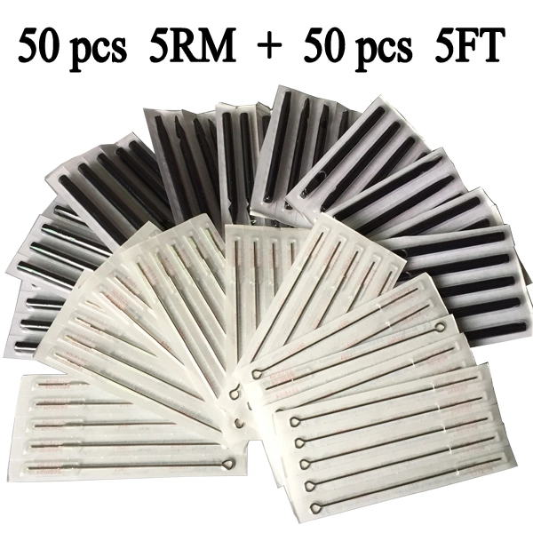 5RM Tattoo needles+ 15FT Disposable  Long Tips