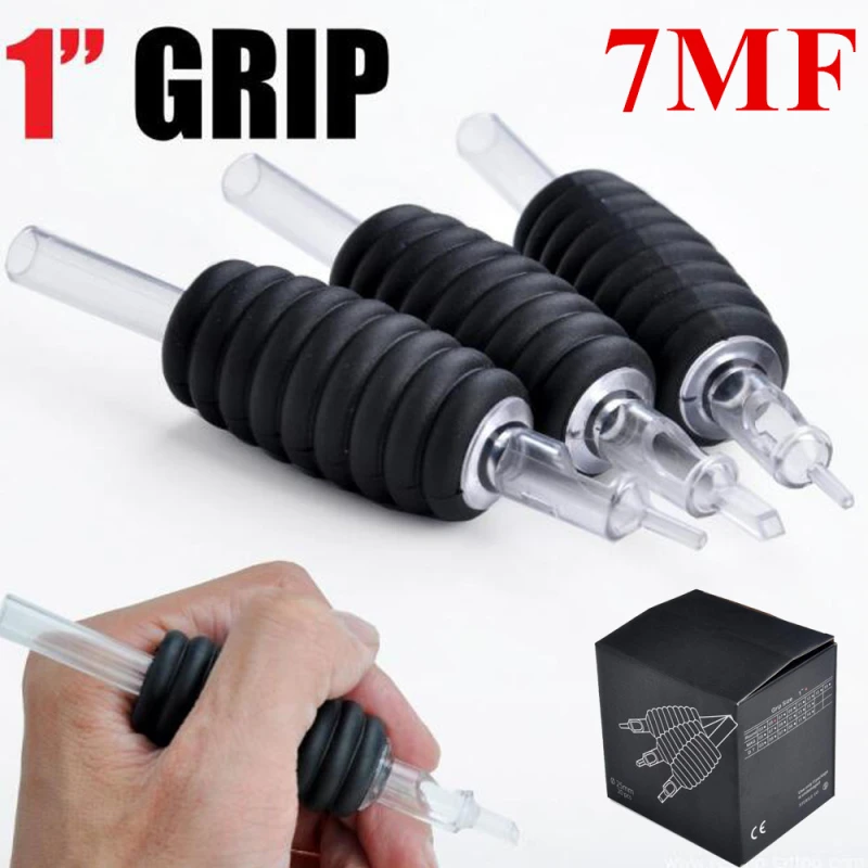 200PCS  7MF High Quality Disposable Tattoo Grip Tattoo Tubes