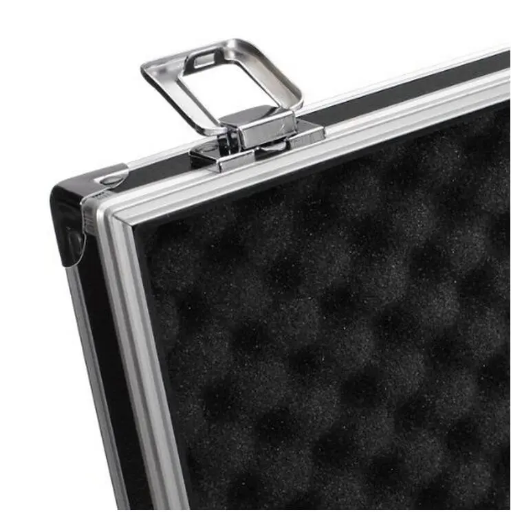 Black Pro  aluminum Tattoo Machine box case