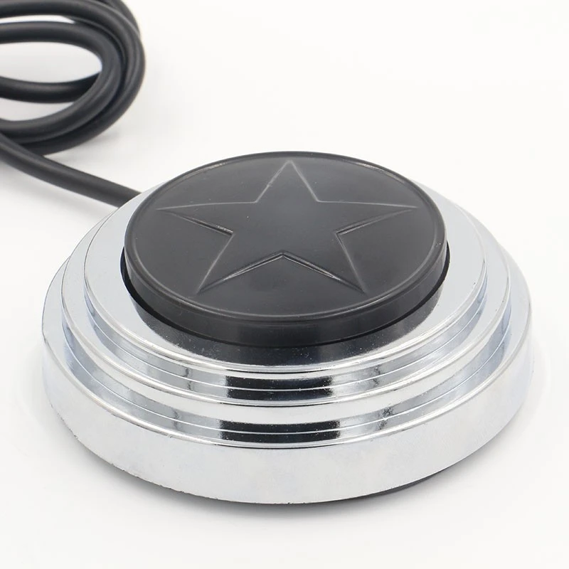 Round 360 Star Tattoo Foot Switch Pedal