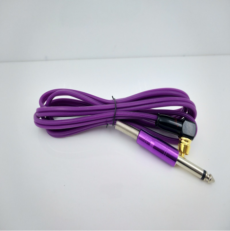 Silicone RCA Elbow Cord Purple