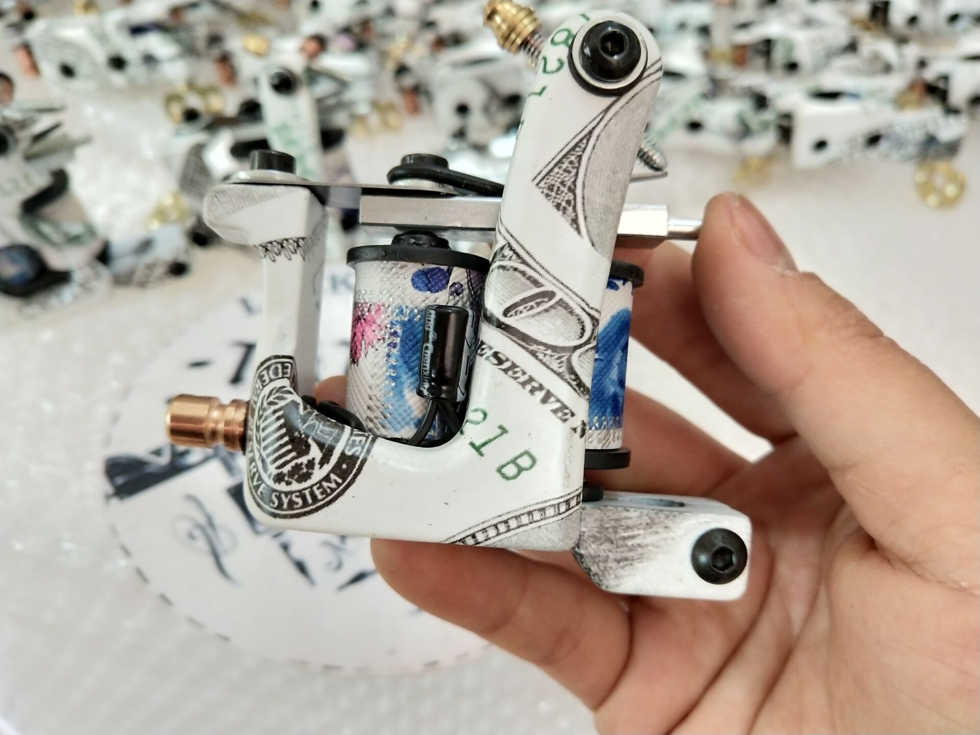 Mummy Rotary Tattoo Machine RCA Connect Powerful Motor Tattoo Gun Liner  Shader | eBay