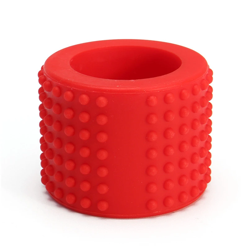 Hot Blue Silicone tattoo Rubber Grip Covers for >=27mm grips