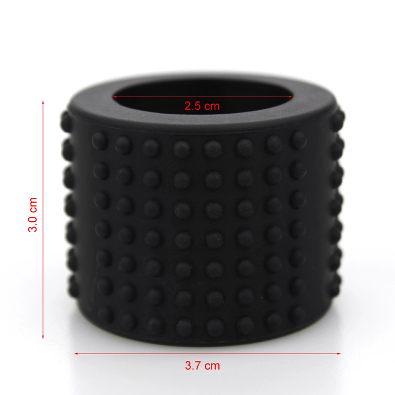 Hot Blue Silicone tattoo Rubber Grip Covers for >=27mm grips