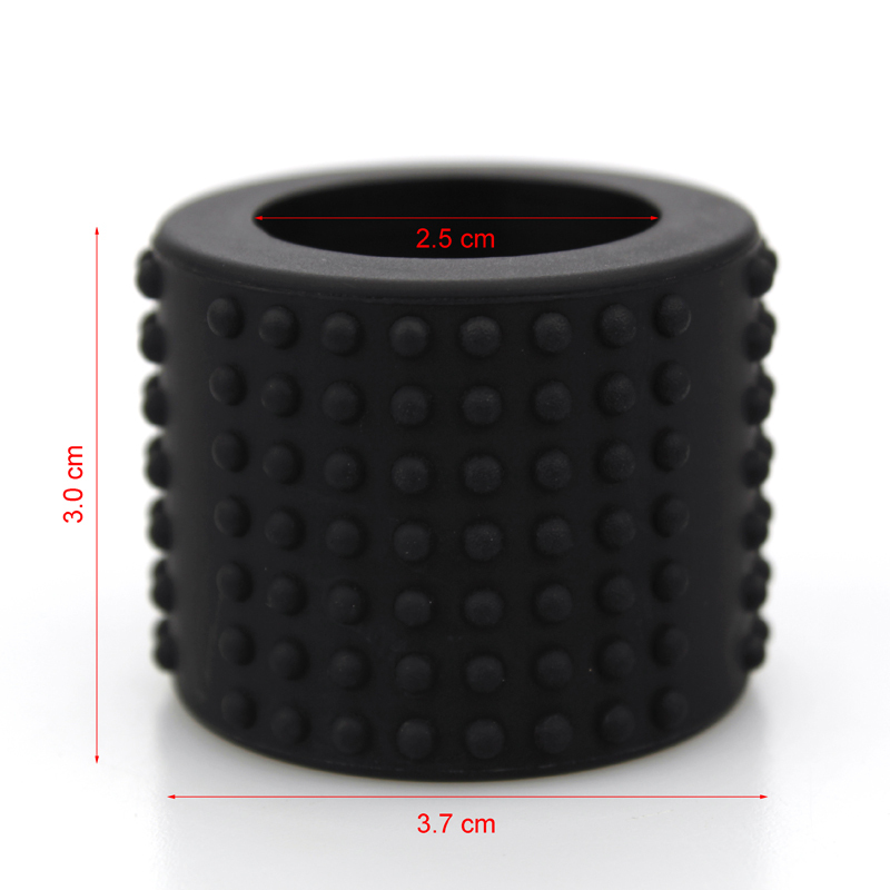 Hot Blue Silicone tattoo Rubber Grip Covers for >=27mm grips