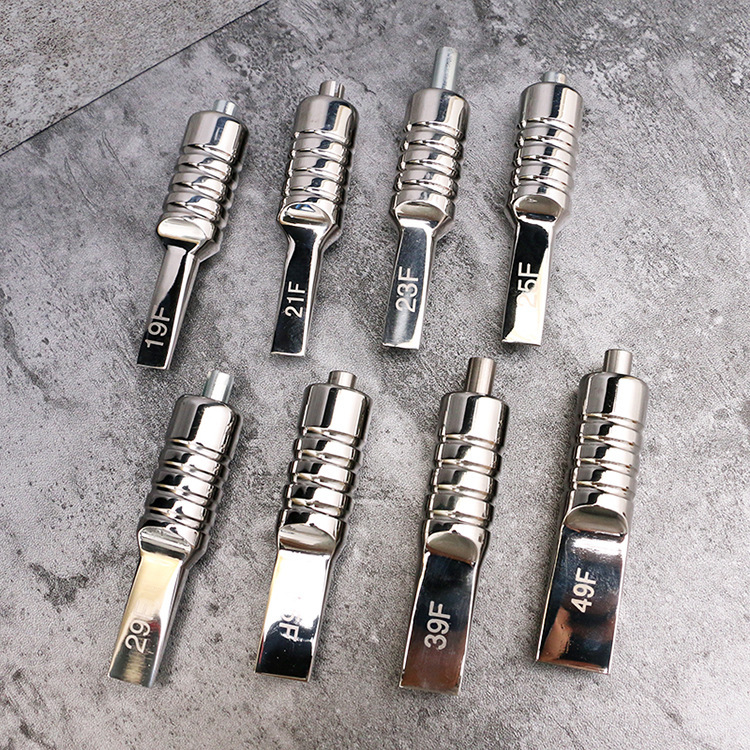 49F Stainless Steel Tattoo Magnum Grip