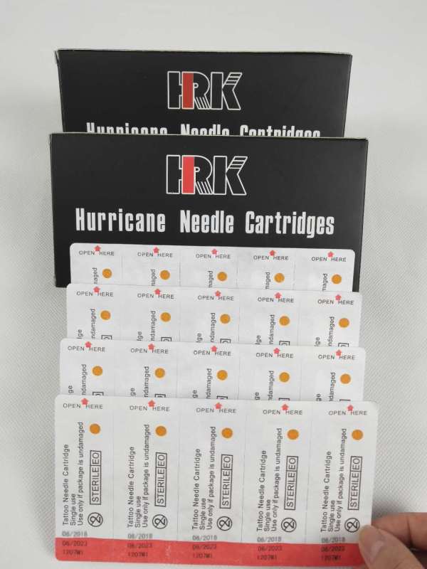 40pcs HRK Cartridge Needles with Membrane 9M1 of 2box