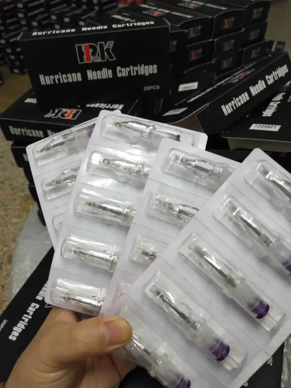 40pcs HRK Cartridge Needles with Membrane 7RM of 2box