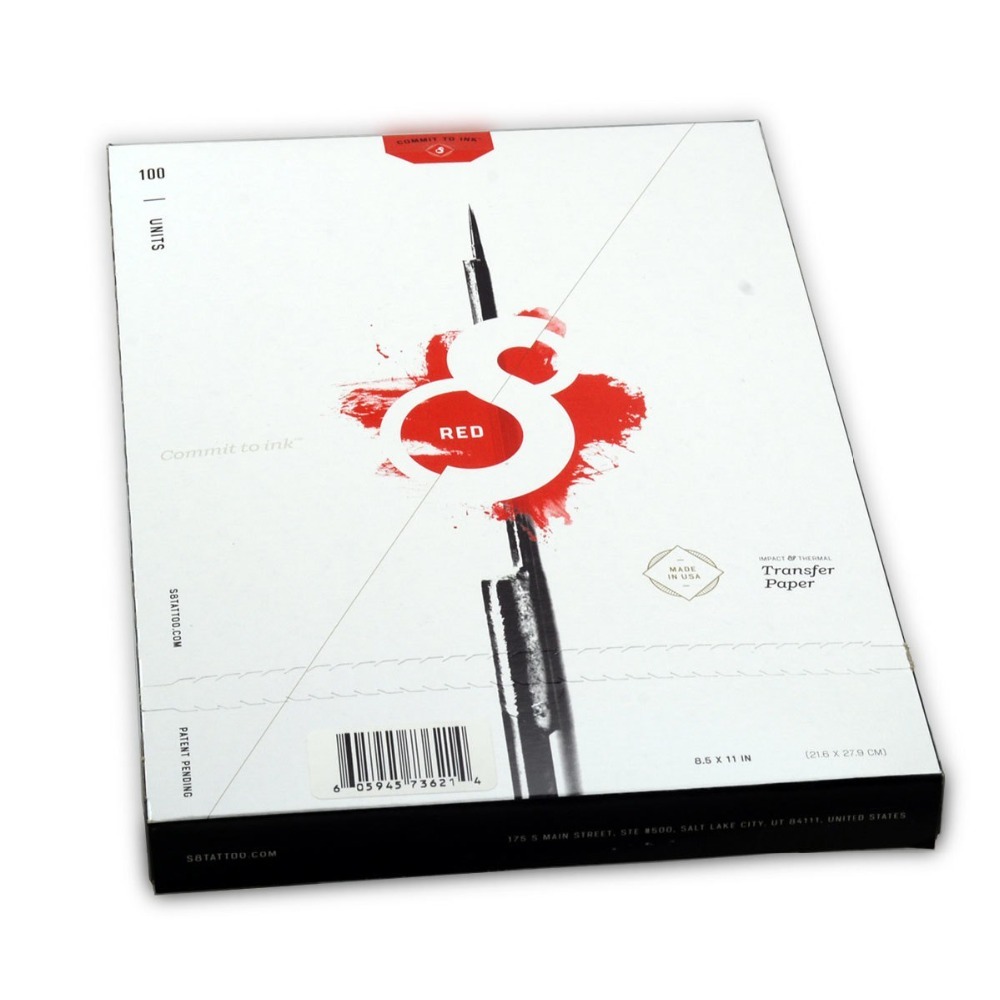 Red Trasfer Paper
