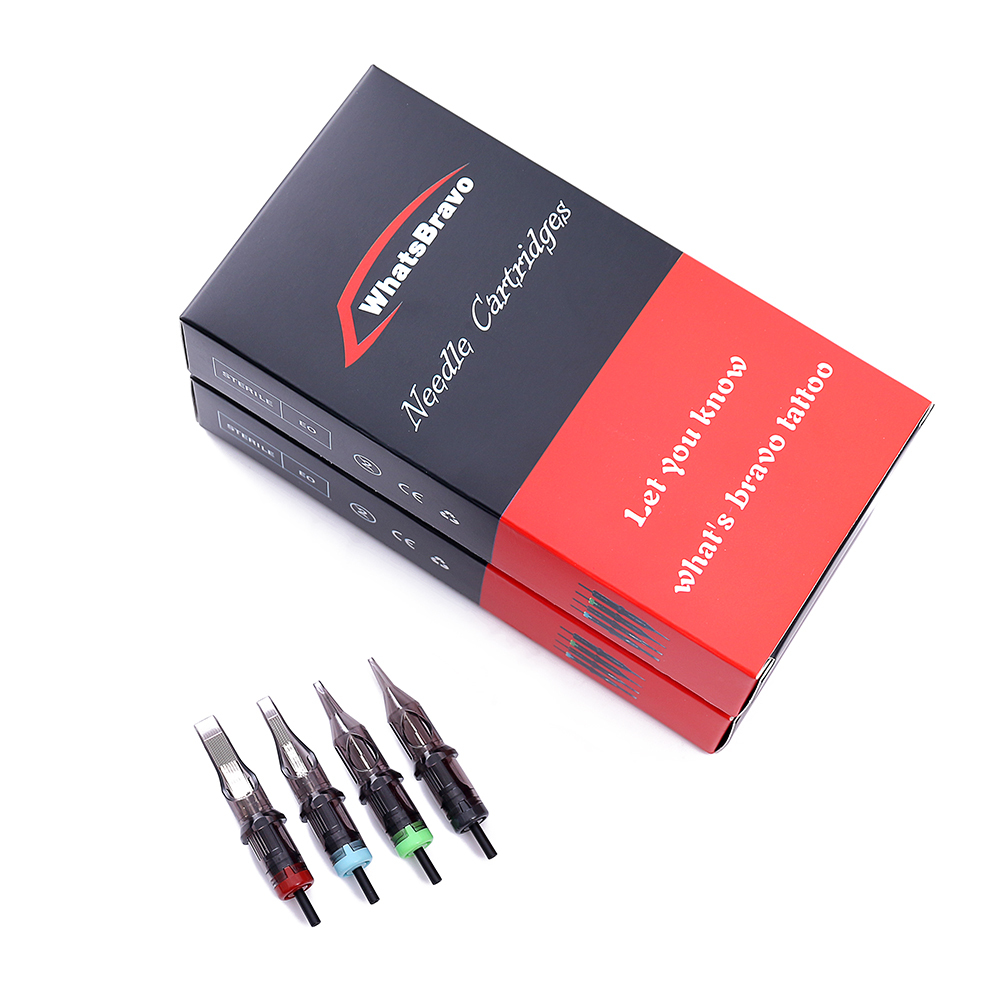 40pcs WhatsBravo Needle Cartridges with Membrane 3RS of 2box
