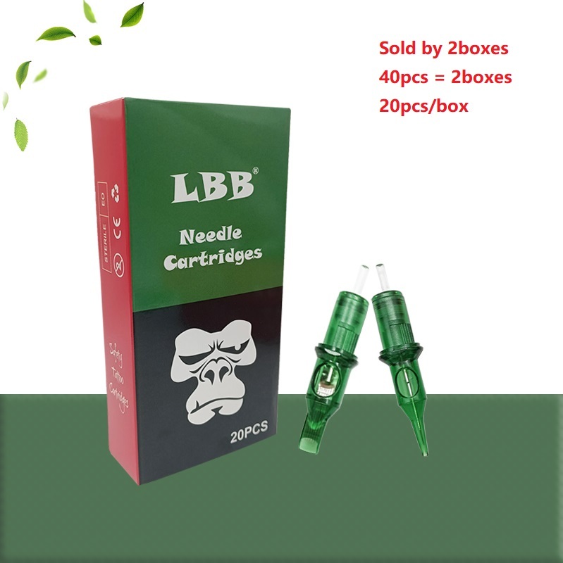 40pcs LBB Needle Cartridges 19RM of 2box