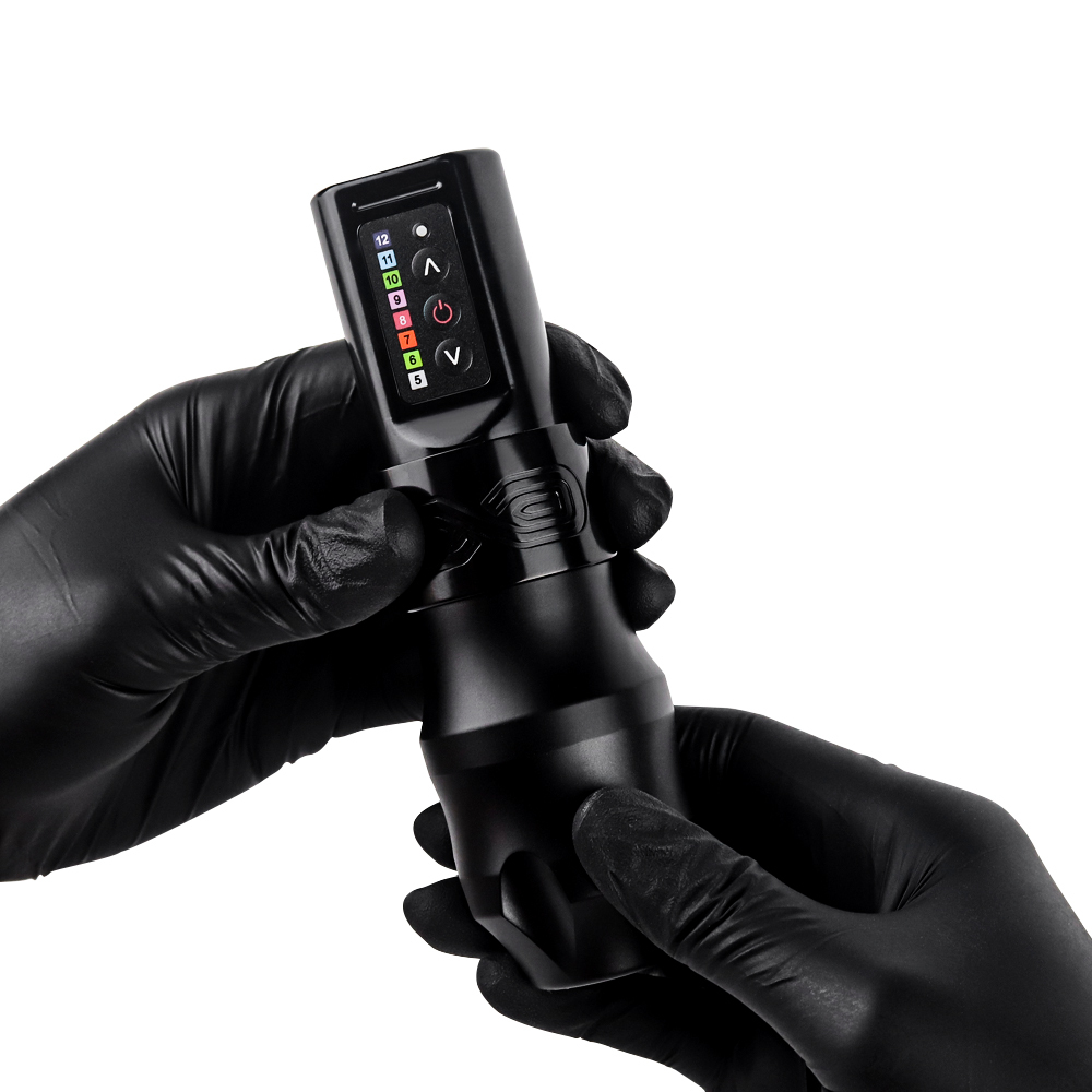 Wireless Tattoo Battery Pen Machine With RCA Conversion Head And Battery