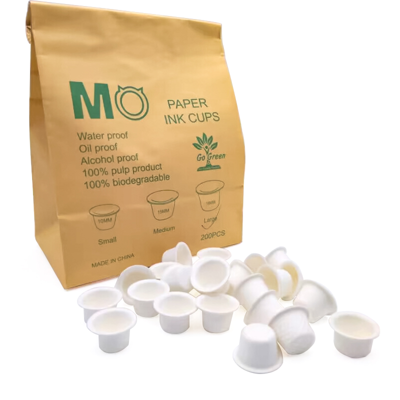Ecofriendly Degradable MO Paper Tattoo Ink Cups