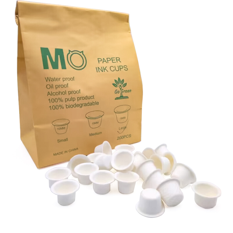 Eco-friendly Degradable MO Paper Tattoo Ink Cups