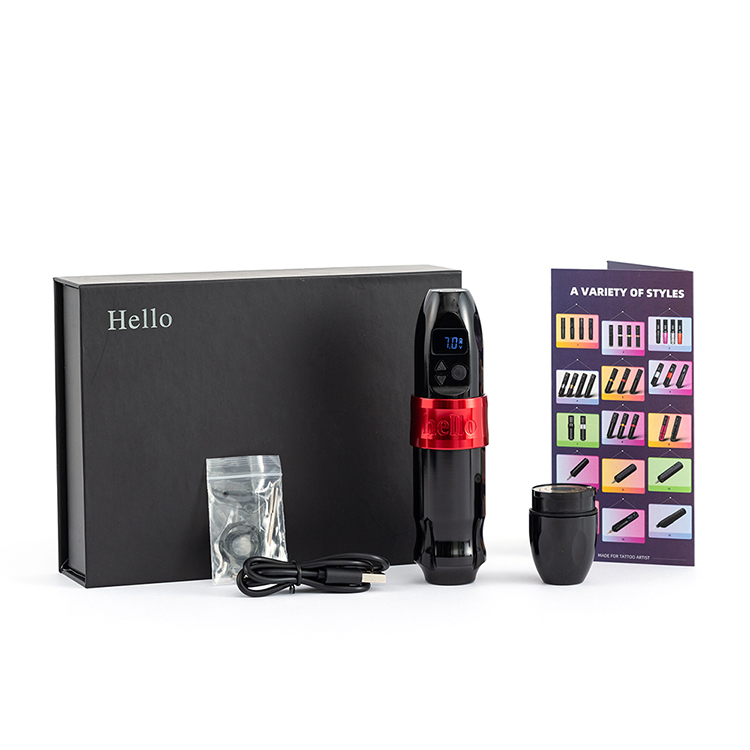 HELLO DF Tattoo Battery Pen Machine Package A