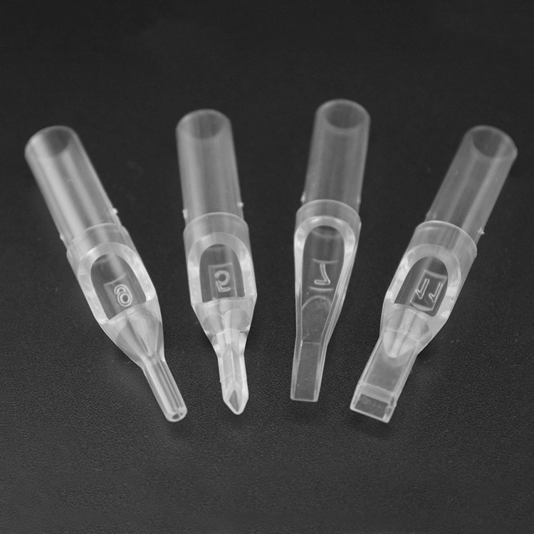 Transparent Disposable Tips Clear Box of 50Pcs