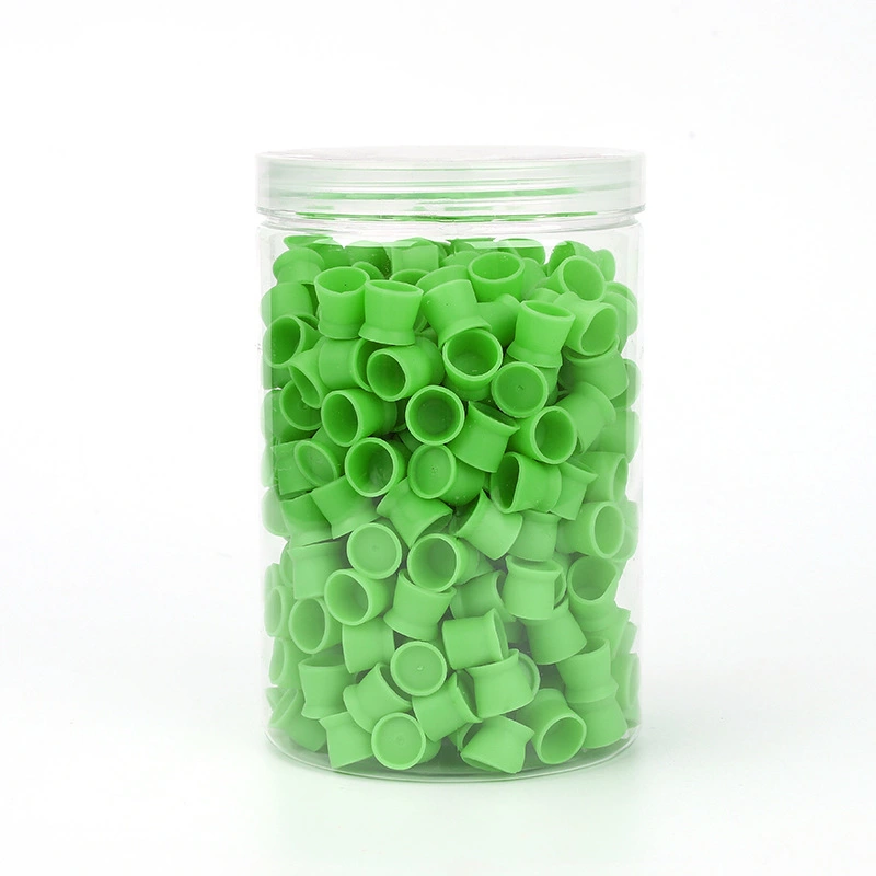 300Pcs Bucket Packing Silicone Soft Ink Cap