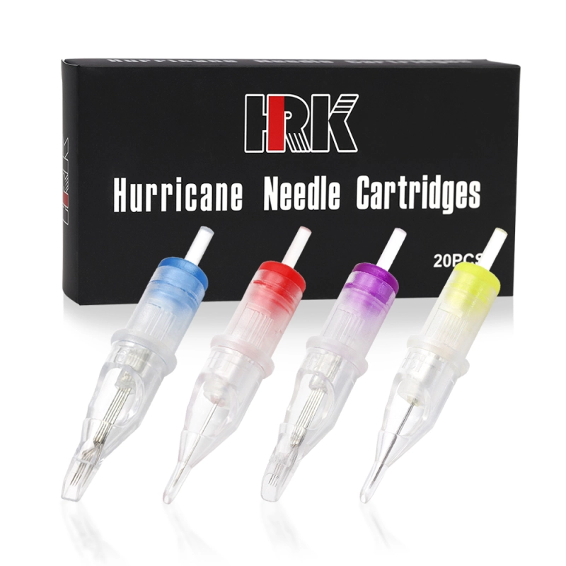 20pcs/box RS HRK Cartridge Needles with Membrane Round Shader