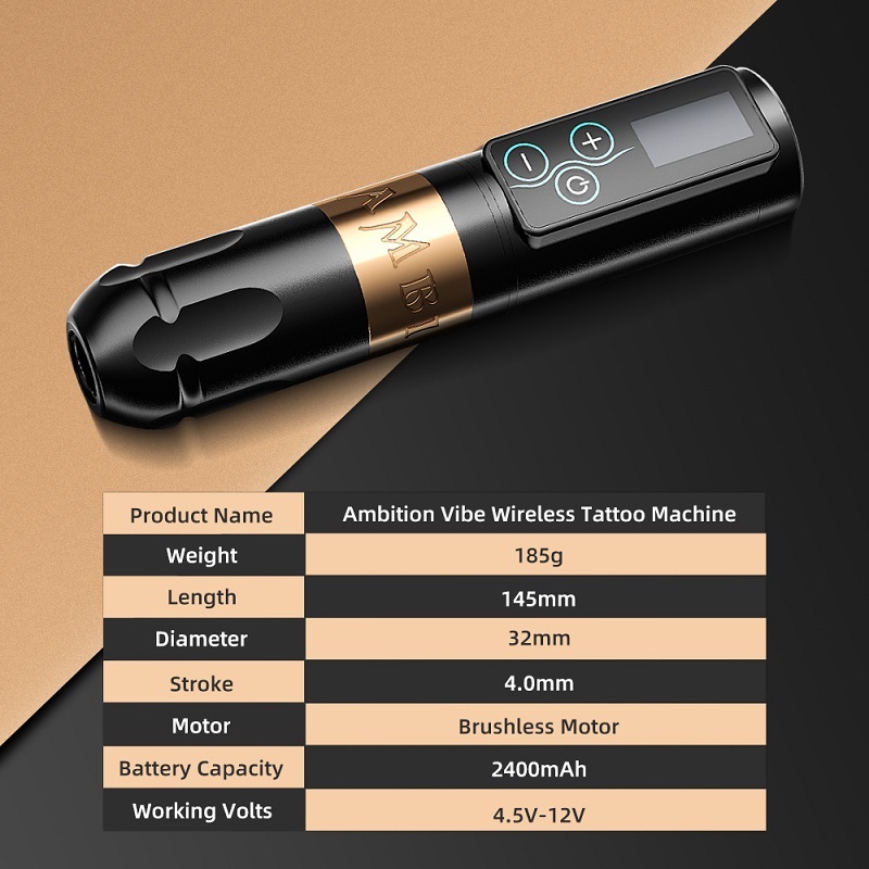 Ambition Wireless Tattoo Pen Machine