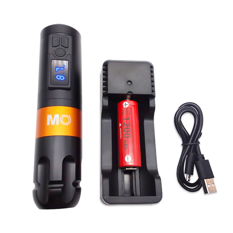MO Wireless Tattoo Pen with extra battery