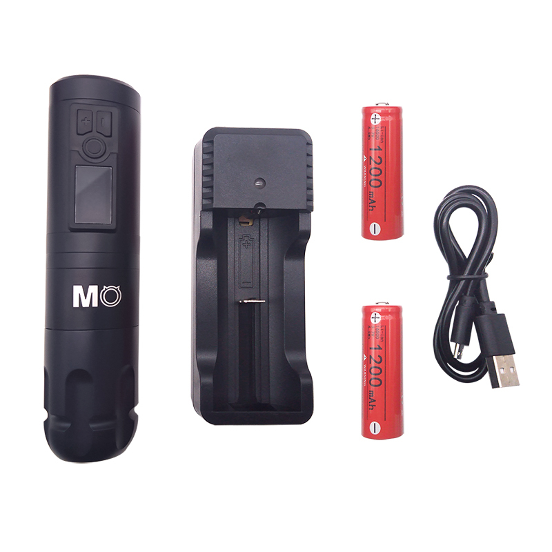 MO Wireless Tattoo Pen with extra battery