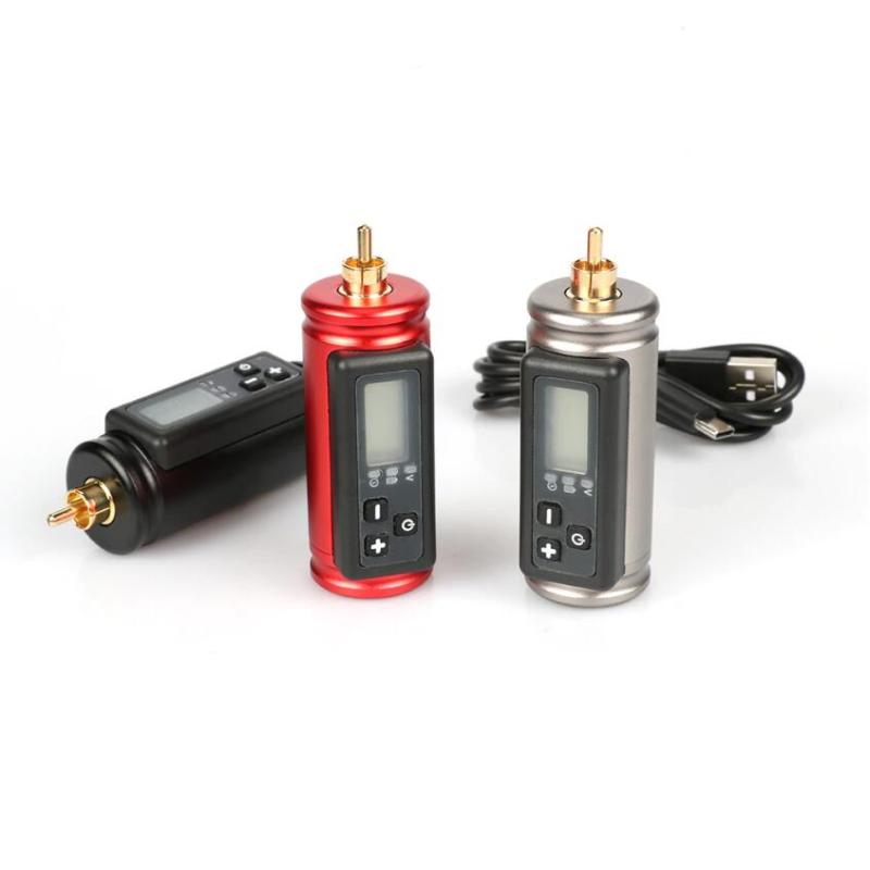 Wireless Tattoo Power Supply Digital Tattoo Battery For Rotary Tattoo Machine