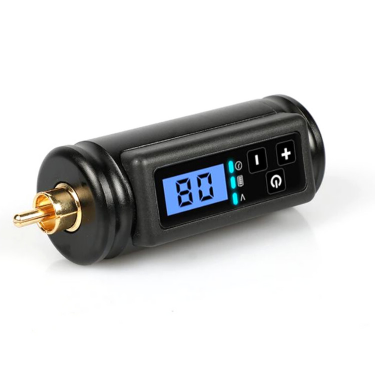 Wireless Tattoo Power Supply Digital Tattoo Battery For Rotary Tattoo Machine