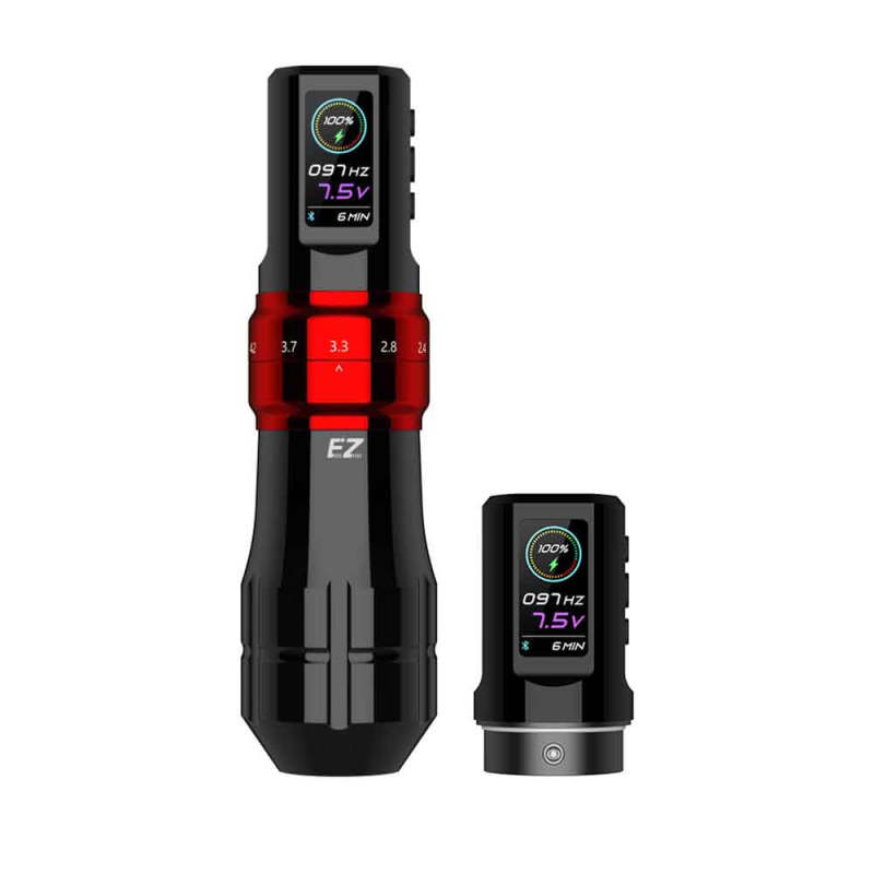 EZ P3 Pro Wireless Tattoo Machine Pen Adjustable Stroke Tattoo Battery Pen