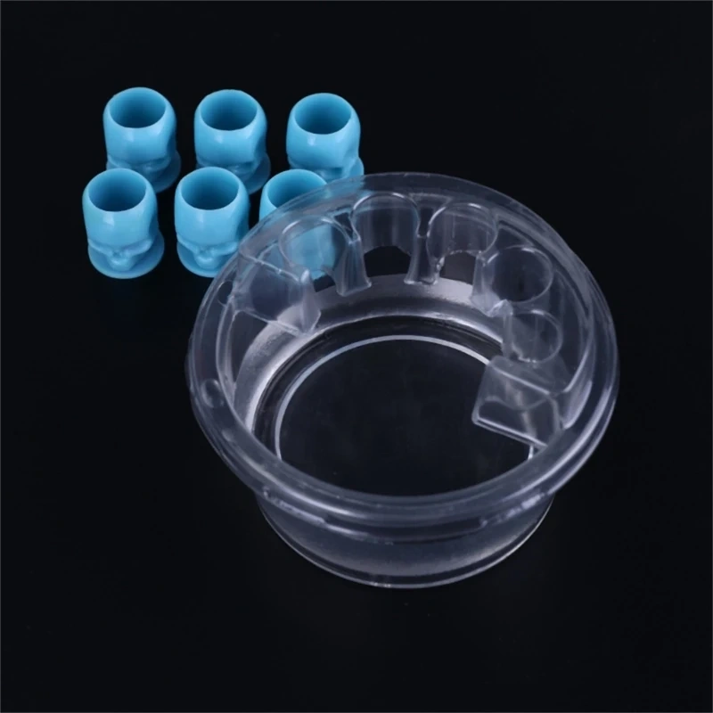 20pcs/box Tattoo Cartridge Needles Cup Holder Plastic Tray