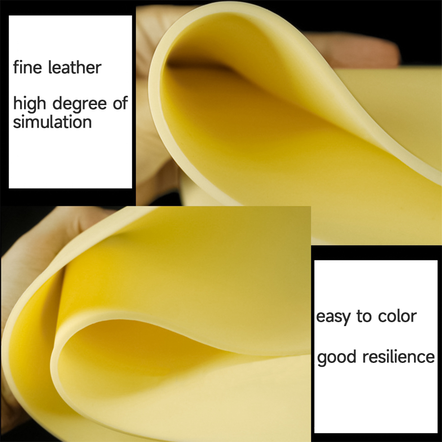 200*300*3.0MM Silicone Tattoo Practice Skin Double-side Available Regular Blank Imitation Skin Color Tattoo Makeup Training Skintific Skincare Made for PMU/Tattoo Artists
