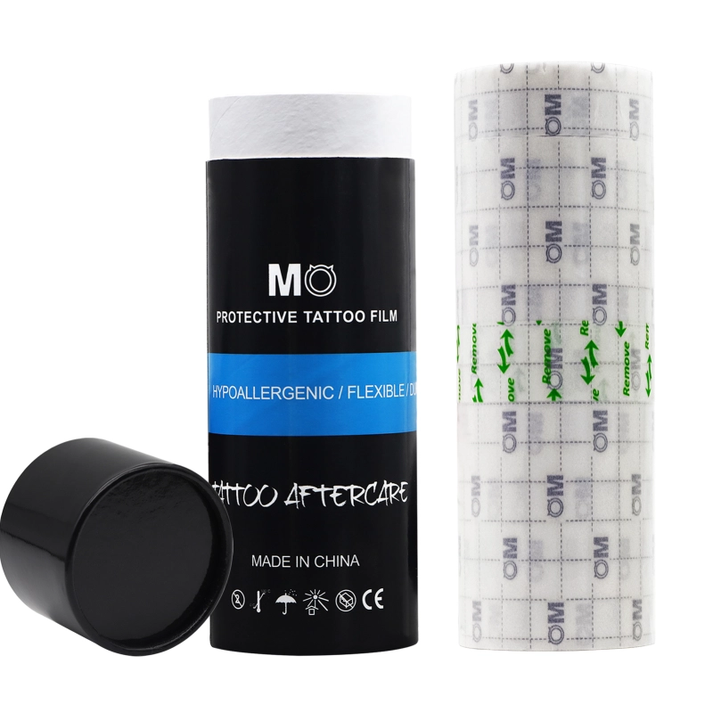 MO Tattoo Repairing Film 15cm*5m/15cm*10m Transparent Waterproof Dressing Tattoo Wound Protective Plaster Sticker Protective Bandage PU Film Anti-allergic Fixation Tape