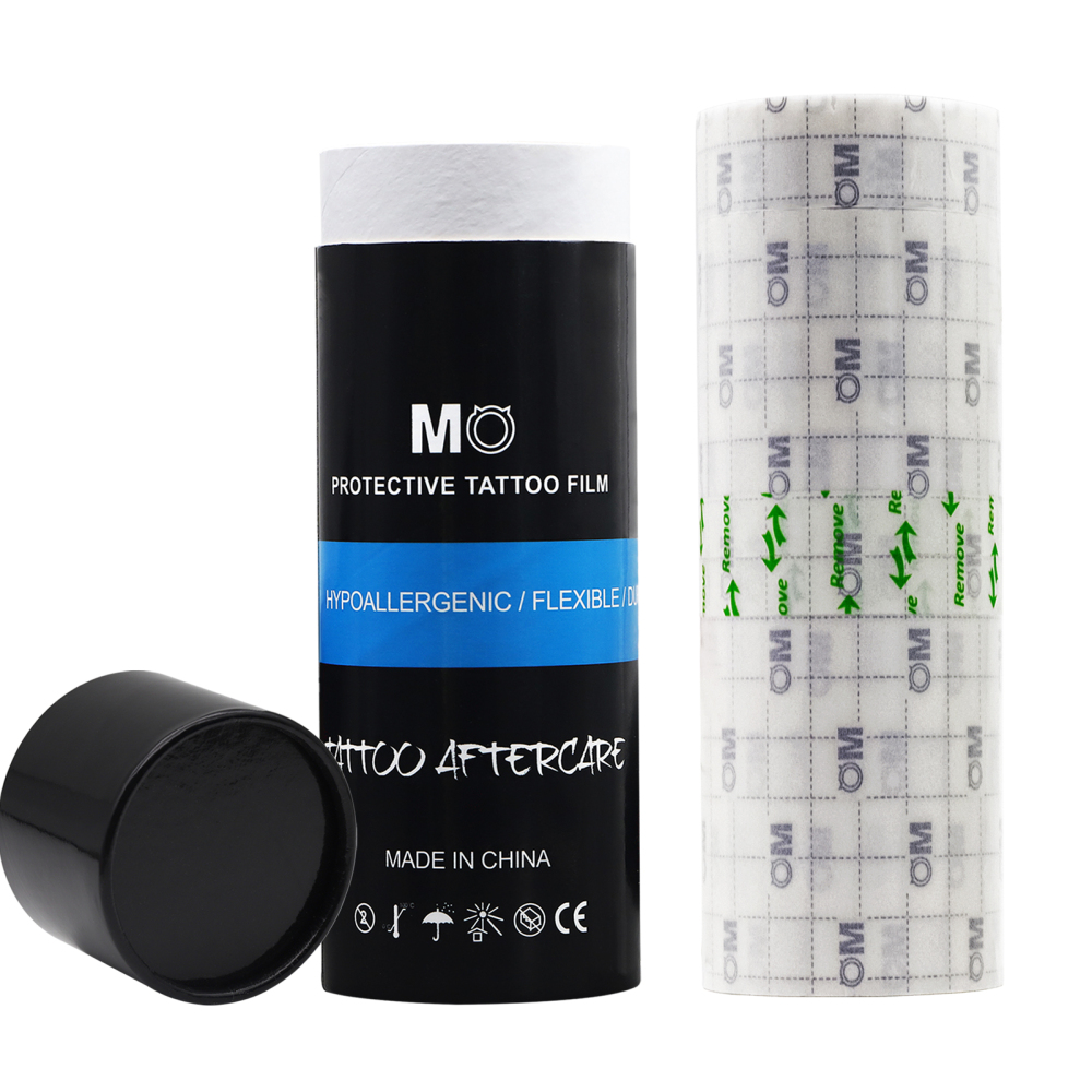MO Tattoo Repairing Film 15cm*5m/15cm*10m Transparent Waterproof Dressing Tattoo Wound Protective Plaster Sticker Protective Bandage PU Film Anti-allergic Fixation Tape