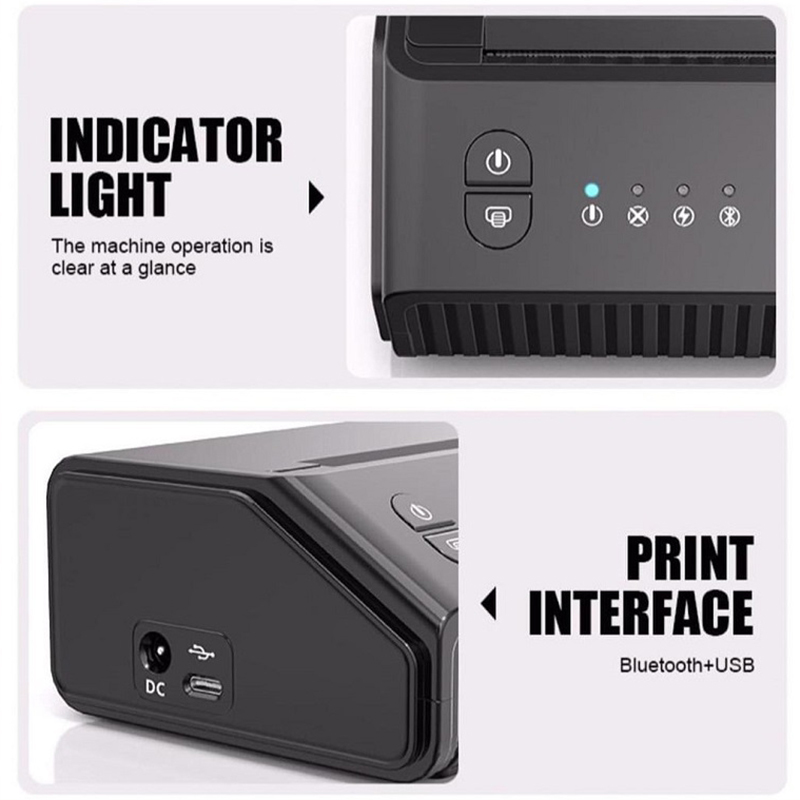 Wireless Bluetooth Connection Tattoo Printer Tattoo Stencil Transfer Printer Machine Portable Thermal Stencil Maker Line Photo Drawing Printing Copier Tattoo Supply