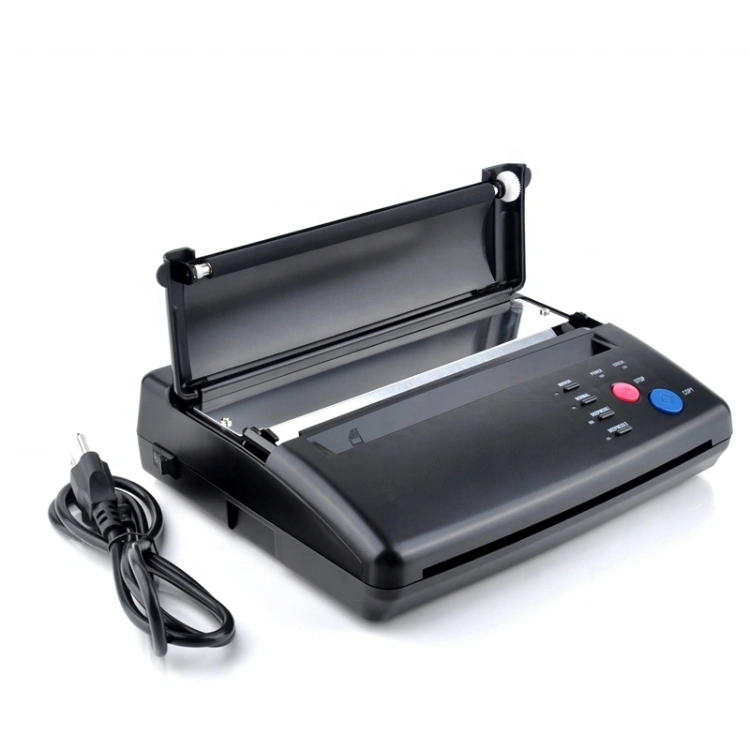 Tattoo Printer Tattoo Transfer Printer Machine Thermal Stencil Copier Printer Special Wing Design Professional Tattoo Thermal Transfer Machine for Tattoo Supplies Tool