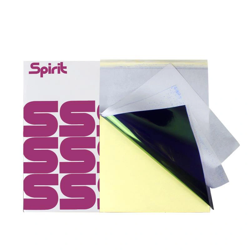 100 Sheets/Box Master Tattoo Transfer Paper A4 Size Tattoo Thermal Transfer Machine Tattoo Stencil Copier Machines & Hand Drawing Dual-Purpose