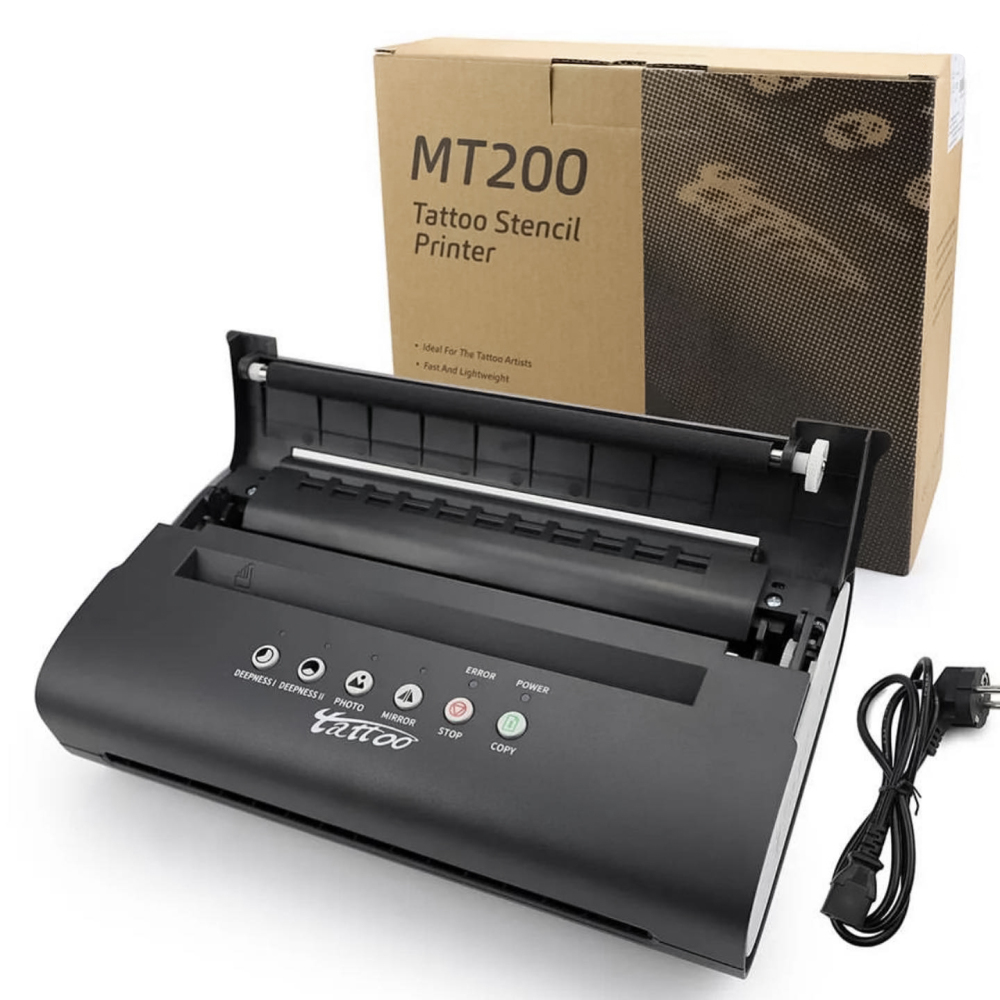 MT 200 Tattoo Stencil Printer A4 -A5 Size New Minitype Tattoo Thermal Transfer Machine Tattoo Printer Made For Tattoo Artists