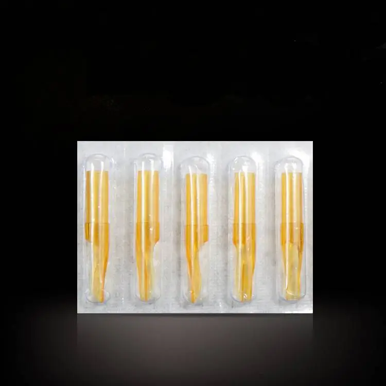 Gold Shark Tattoo Disposable Tips 50pcs/box for Tattoo Needle Tube Tattoo Tip Compatible with All Common Tattoo Needles Tattoo Machines