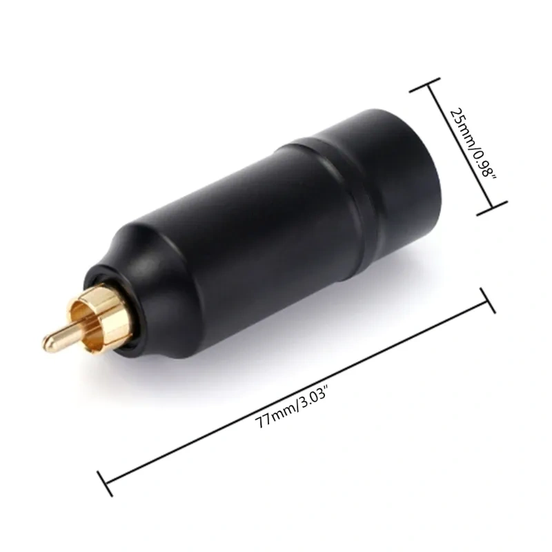 1100mAh Wireless Digital LED Display Tattoo Power Supply RCA Connector Powering For Tattoo Machine Wireless Tattoo Pen Rechargeable Battery Permanent Makeup Accessories