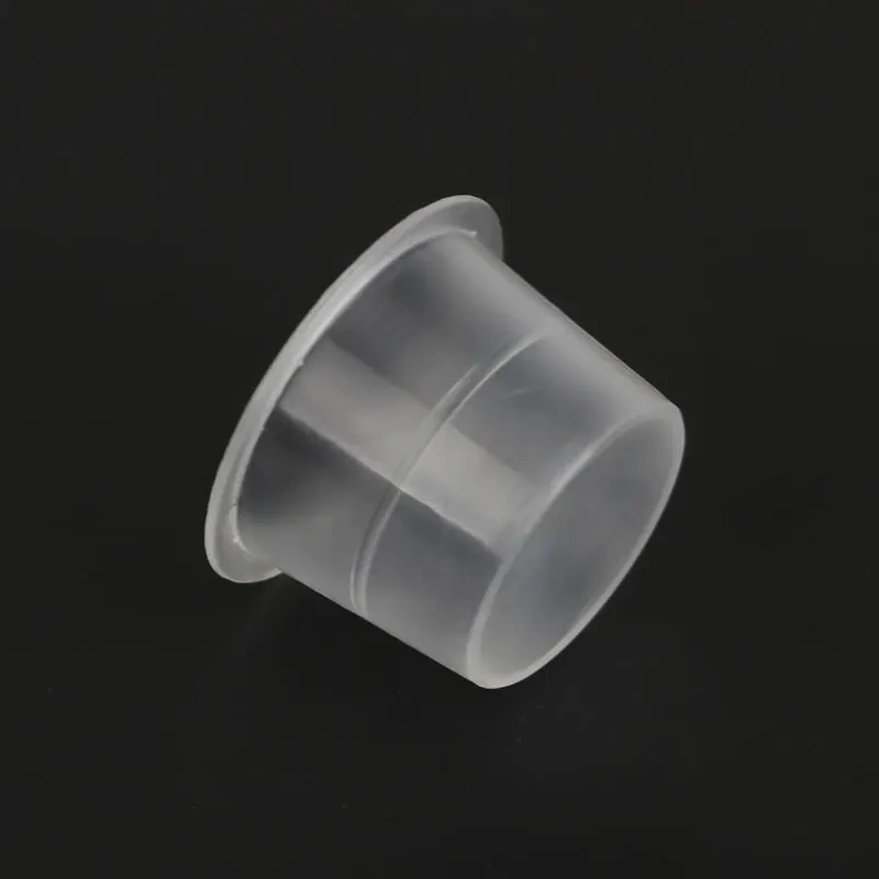 1000pcs/bag Disposable Plastic Tattoo Ink Cup Permanent Makeup L/M/S Size Transparent White Plastic Tattoo Ink Cups