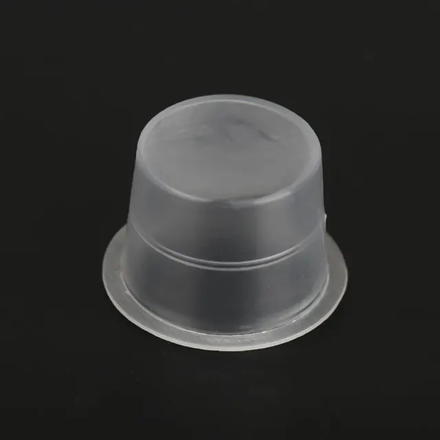 1000pcs/bag Disposable Plastic Tattoo Ink Cup Permanent Makeup L/M/S Size Transparent White Plastic Tattoo Ink Cups