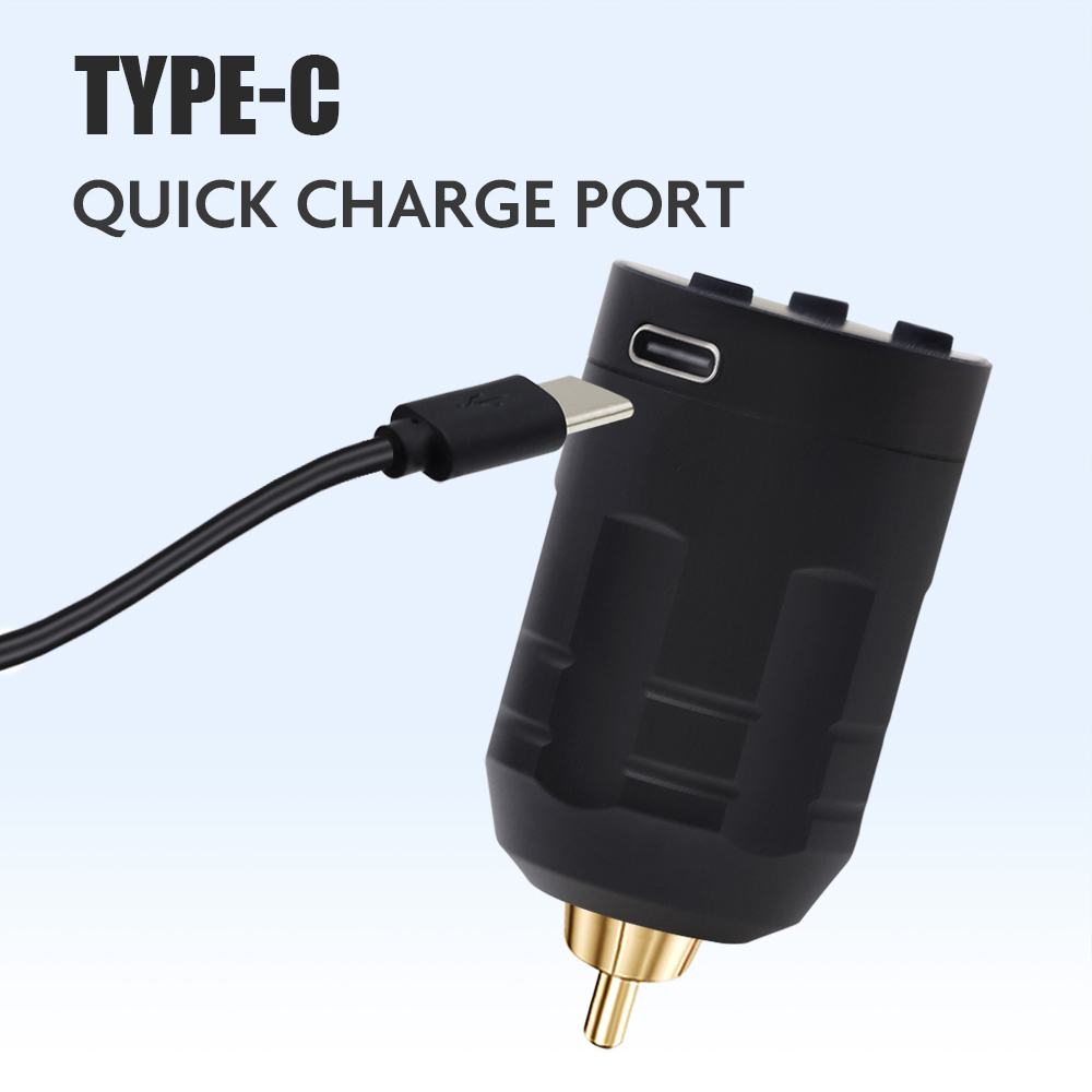 Mini 1500mAh Wireless Tattoo Power Supply Tattoo Battery For Rotary Tattoo Machine