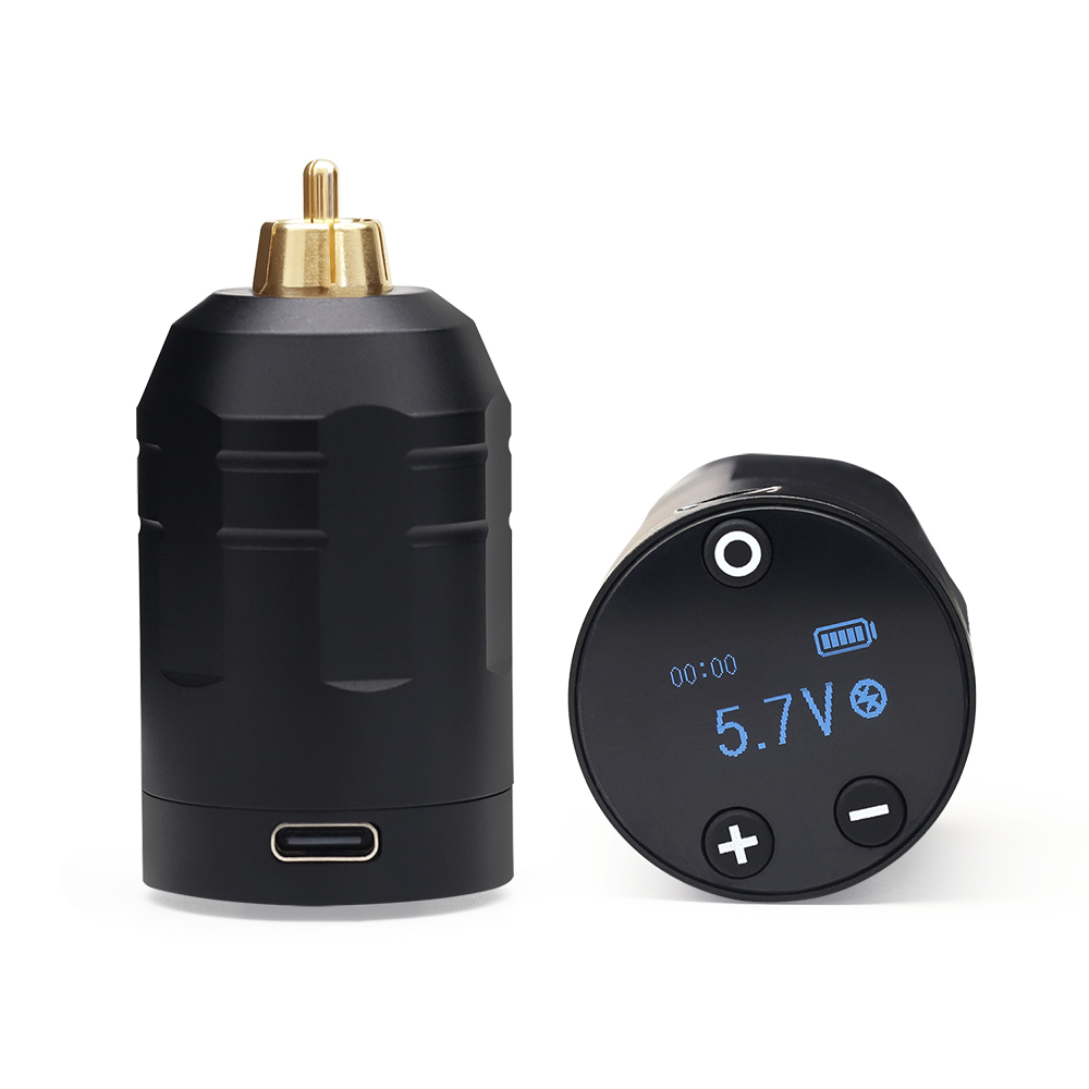 Mini 1500mAh Wireless Tattoo Power Supply Tattoo Battery For Rotary Tattoo Machine