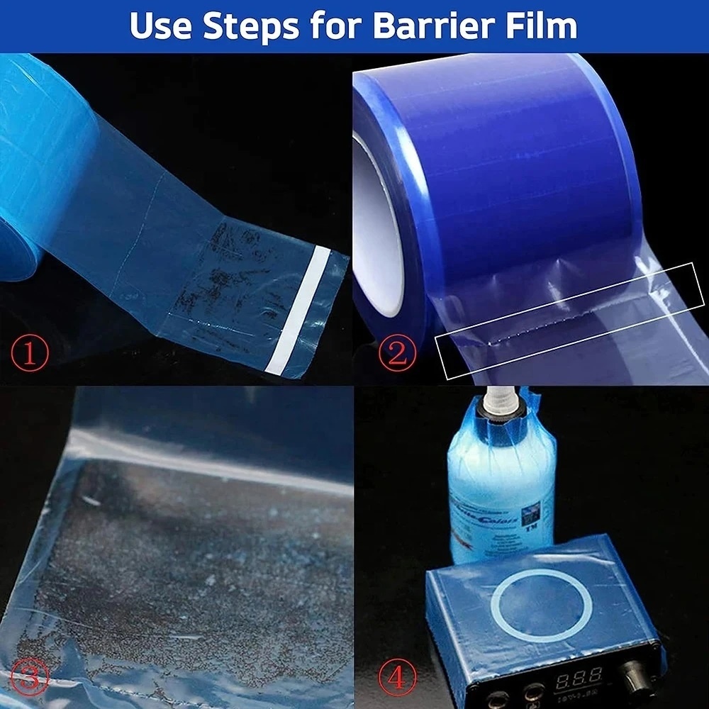 1200pcs/Roll  Professional Waterproof Adhesive Tattoo Barrier Film Membrane