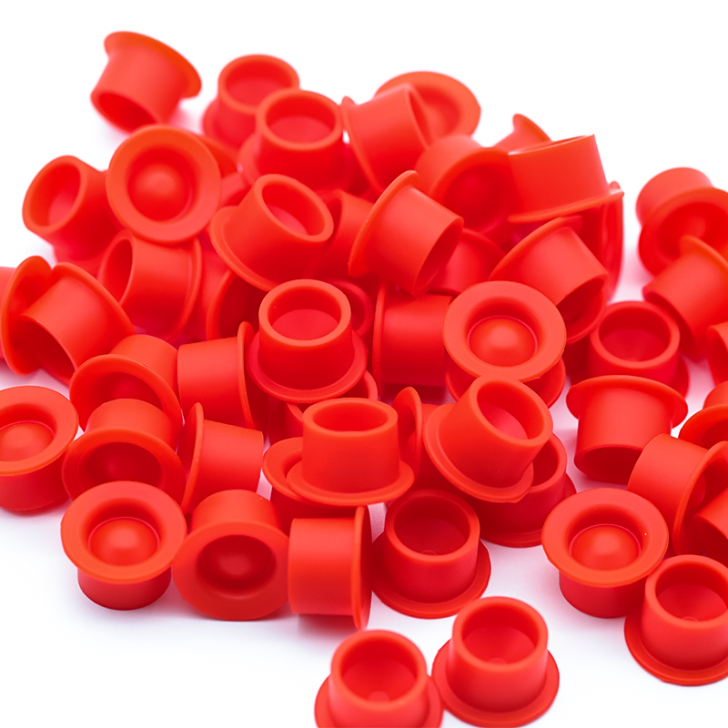 200pcs/bag Round Tattoo Silicone Ink Cup