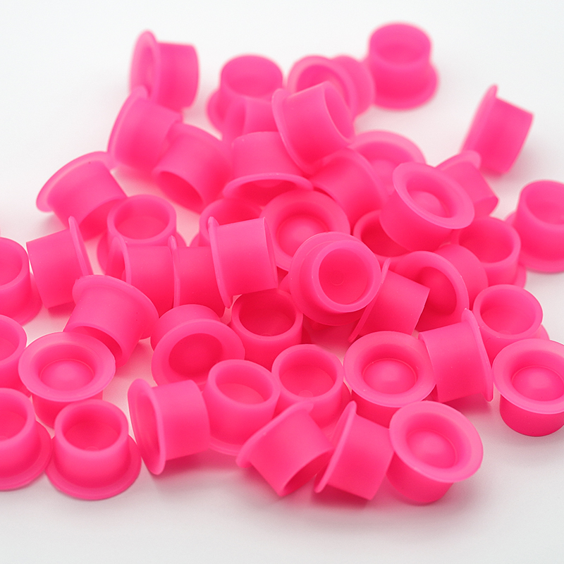 200pcs/bag Round Tattoo Silicone Ink Cup