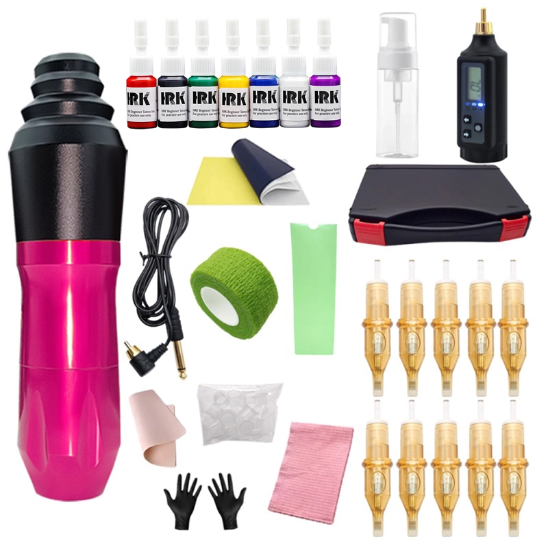 Professoinal HRK Tattoo Cartridge Needles Tattoo Machine Pen kit